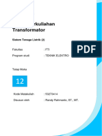 MODUL 12 Transformator