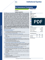 HDFC Life Insurance Company Company Update 5 September 2021