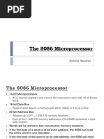 The 8086 Microprocessor: Ayesha Naureen