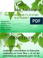 Presentación Taller Educación Ambiental