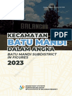 Kecamatan Batu Mandi Dalam Angka 2023