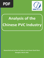 Analysis of The Chinese PVC Industry