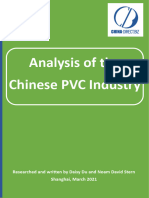 Analysis of The Chinese PVC Industry