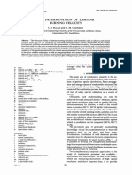 1-The Determination of Laminar Burning Velocity