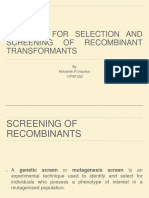 350 - Methods of Screening