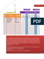 Calendrier Automatique Pointage V