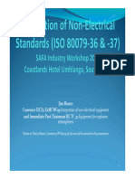 Integration Non-Electrical Standards 80079-36 37