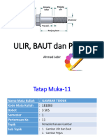 TM11 GATEK - Ulir & Pegas