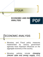 Economic and Industry Analysis (Chap 4)