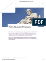 Plato's Education Philosophy & Theory - Scholé Sisters