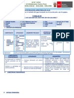 ACTIVIDAD DE APRENDIZAJE No 02 Tercer Grado Se