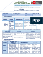 ACTIVIDAD DE APRENDIZAJE No 03 Tercer Grado Se