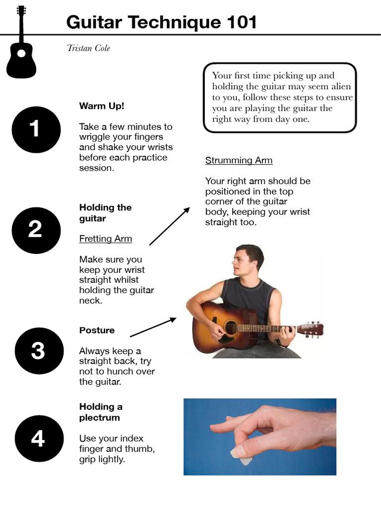 Guitar Technique Basics for Beginners | PDF