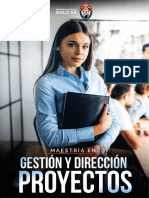 Brochure 1 - Maestría en Dirección y Gestión de Proyectos