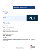 Etudes de Cas en Marketing International