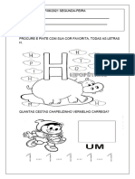 Atividades Do Caderno e Cronograma