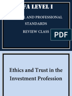Cfa Level I Ethics Review Class