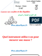 Cours PPT 2 - Masse