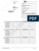 Mate - Info.ro.5587 Simularea 1 - Evaluarea Nationala 2024 - Ilfov - Matematica