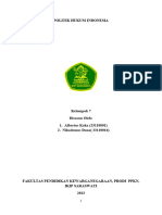 Albertus Kaka, Makalah P0litik Hukum Indonesia