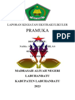 Cover Laporan Pramuka