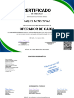 Operador de Caixa