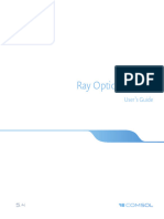 Ray Optics Module Users Guide