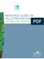 Resources For Home Care Providers - Resource Guide On Falls Prevention