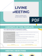 Livine Meeting XL by Slidesgo
