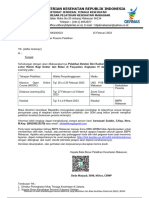 Surat Pemanggilan Peserta Deteksi Dini Angk. IV