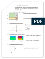 Actividad de Mtemáticas