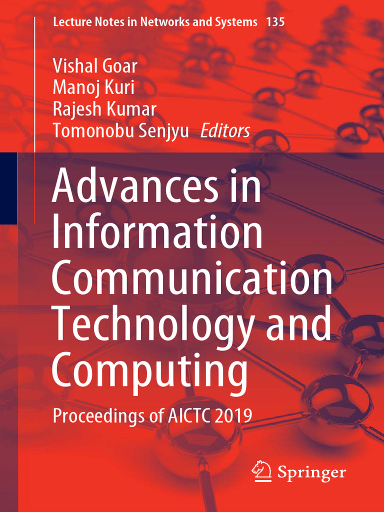 Advances in Information Communication Technology and Computing | PDF ...