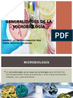 Generalidades de La Microbiologia