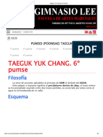 Taeguk Yuk Chang. 6º Pumse