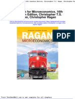 Test Bank For Microeconomics 16th Canadian Edition Christopher T S Ragan Christopher Ragan