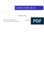 Super - Capacitors in Ev