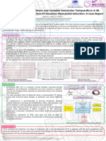 POSTER - CASE REPORT Ver.2 Ventricular Tachycardia Storm and Unstable Ventricular Tachycardia in A 48-Years-Old Man Following A Non-ST Elevation Myocardial Infarction