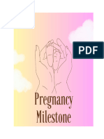 Pregnancy Milestone 1