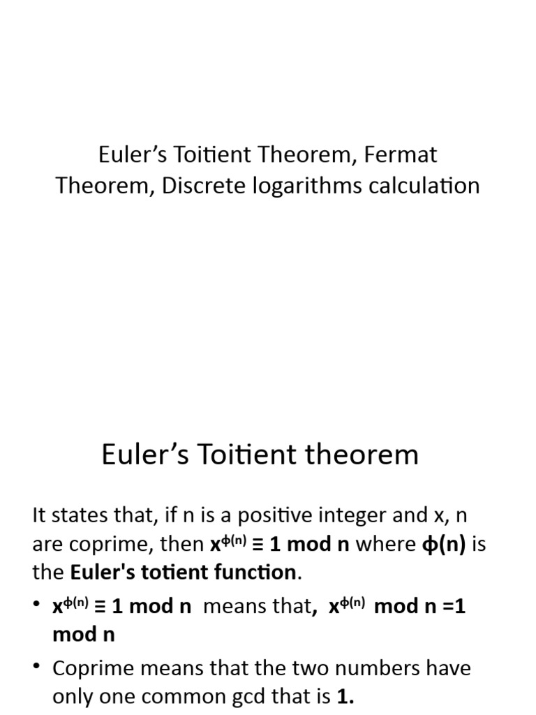 Euler Prime Numbers