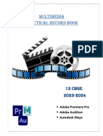 Multimedia Practical Record