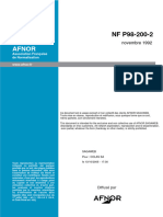 NF P98-200-2 Deflectometre Benkelman