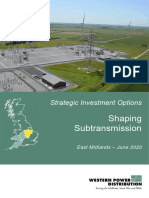 Shaping Subtransmission - East Midlands 2020