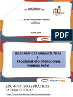 Boas Práticas Farmaceuticas, Pop 001 e 002