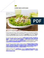 Recetas de Ensaladas