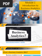 Module 1 - Introduction To Business Analytics 2