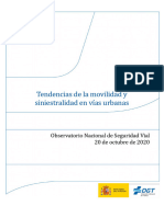 Tendencias de La Movilidad y Siniestralidad en Vias Urbanas