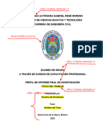 Normas para Perfiles de Monografia