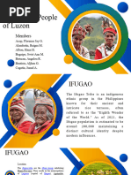 Indigenous People of Luzon