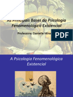 01 - As Principais Bases Da Psicologia Fenomenológica Existencial