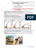 Demolition Instructions With Heavy Duty Construction Machinery